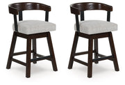 Haddigan Counter Height Barstool (Set of 2) - Theo's Factory Direct Mattress & Furniture (Columbus, OH)