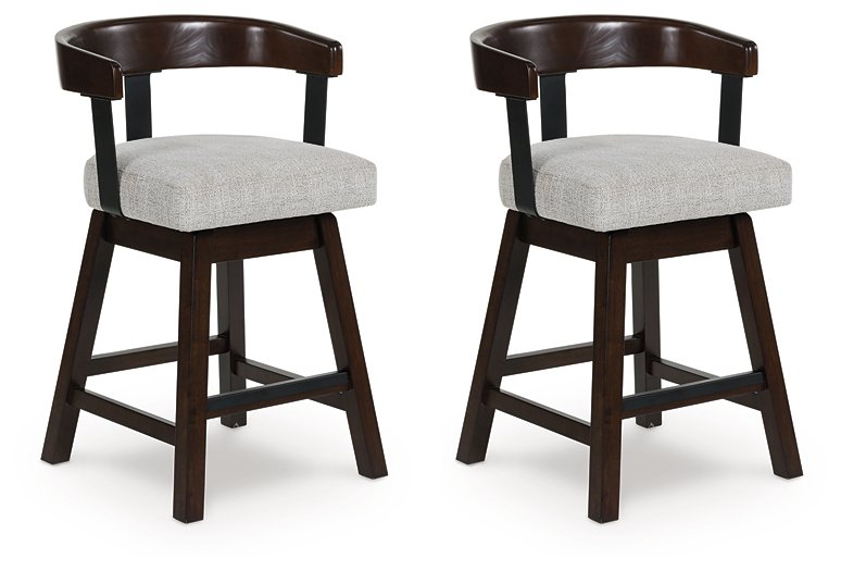 Haddigan Counter Height Barstool (Set of 2) - Theo's Factory Direct Mattress & Furniture (Columbus, OH)