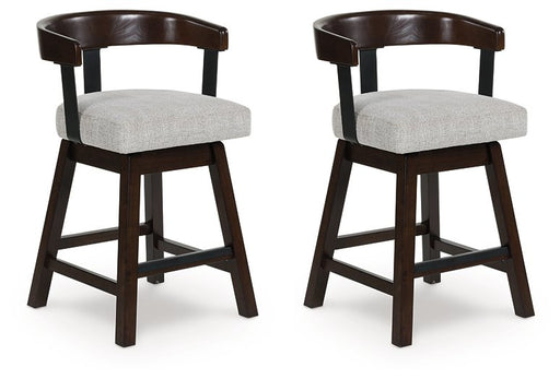 Haddigan Counter Height Barstool (Set of 2) - Theo's Factory Direct Mattress & Furniture (Columbus, OH)