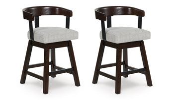 Haddigan Counter Height Barstool (Set of 2) - Theo's Factory Direct Mattress & Furniture (Columbus, OH)