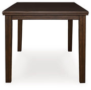 Haddigan Counter Height Dining Extension Table - Theo's Factory Direct Mattress & Furniture (Columbus, OH)