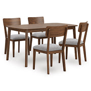 Tameride Dining Table and 4 Chairs (Set of 5) - Theo's Factory Direct Mattress & Furniture (Columbus, OH)