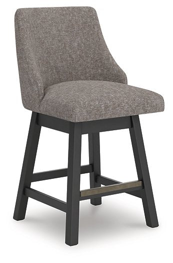Neymorton Counter Height Barstool (Set of 2) - Theo's Factory Direct Mattress & Furniture (Columbus, OH)