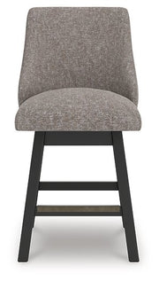 Neymorton Counter Height Barstool (Set of 2) - Theo's Factory Direct Mattress & Furniture (Columbus, OH)