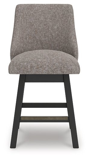 Neymorton Counter Height Barstool (Set of 2) - Theo's Factory Direct Mattress & Furniture (Columbus, OH)