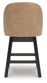 Neymorton Counter Height Barstool (Set of 2) - Theo's Factory Direct Mattress & Furniture (Columbus, OH)
