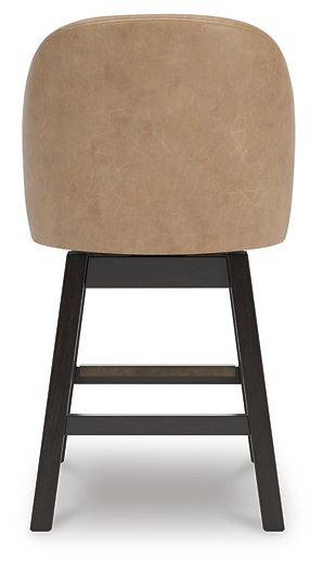 Neymorton Counter Height Barstool (Set of 2) - Theo's Factory Direct Mattress & Furniture (Columbus, OH)