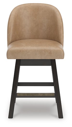 Neymorton Counter Height Barstool (Set of 2) - Theo's Factory Direct Mattress & Furniture (Columbus, OH)