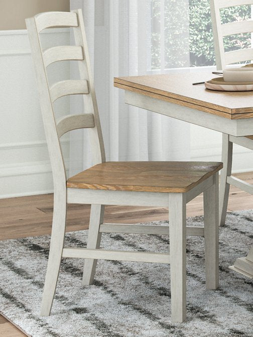 Purlaney Dining Chair - Theo's Factory Direct Mattress & Furniture (Columbus, OH)