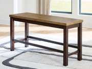 Rylandeen Counter Height Dining Bench - Theo's Factory Direct Mattress & Furniture (Columbus, OH)