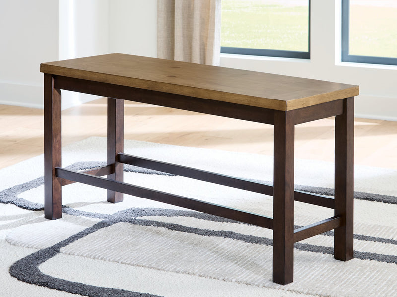 Rylandeen Counter Height Dining Bench - Theo's Factory Direct Mattress & Furniture (Columbus, OH)
