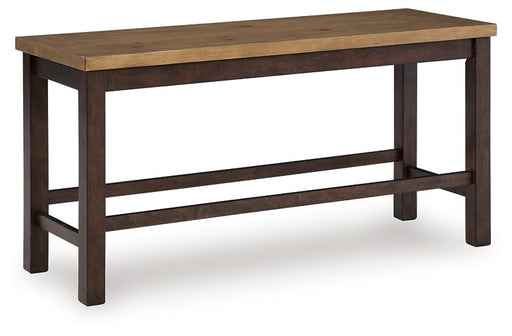 Rylandeen Counter Height Dining Bench - Theo's Factory Direct Mattress & Furniture (Columbus, OH)