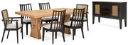 Galliden Dining Room Set - Theo's Factory Direct Mattress & Furniture (Columbus, OH)