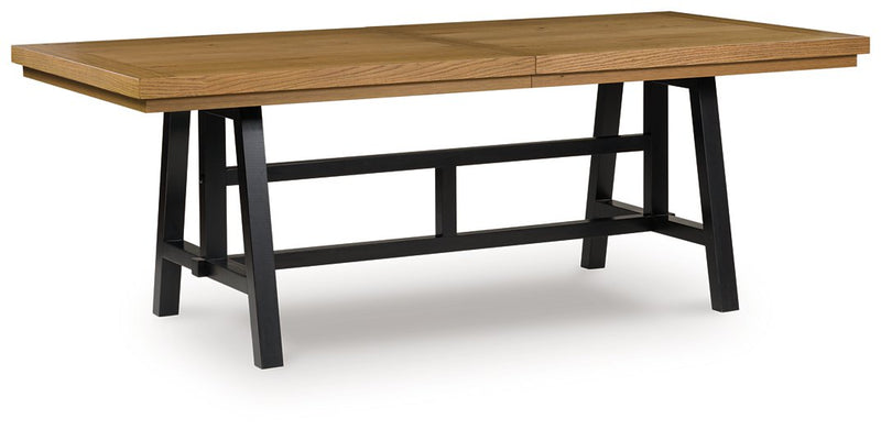 Galliden Dining Extension Table - Theo's Factory Direct Mattress & Furniture (Columbus, OH)
