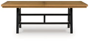 Galliden Dining Extension Table - Theo's Factory Direct Mattress & Furniture (Columbus, OH)