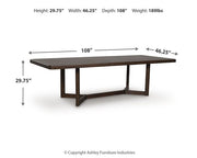 Dilenno Dining Extension Table - Theo's Factory Direct Mattress & Furniture (Columbus, OH)