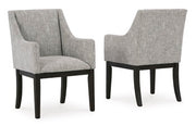 Burkhaus Dining Arm Chair - Theo's Factory Direct Mattress & Furniture (Columbus, OH)