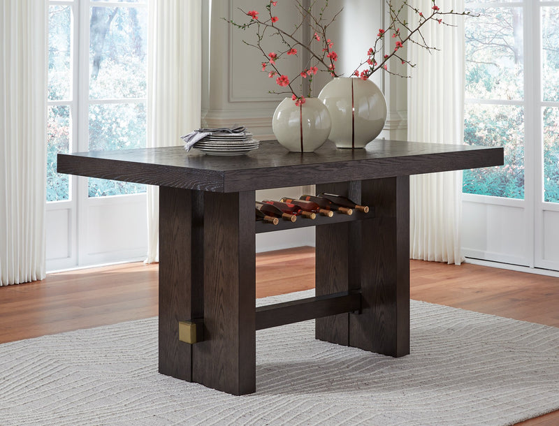 Burkhaus Counter Height Dining Table - Theo's Factory Direct Mattress & Furniture (Columbus, OH)