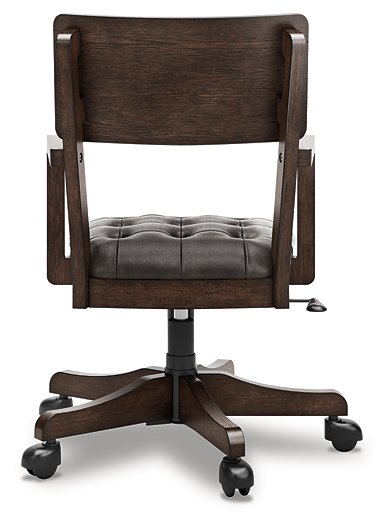 Breckington Home Office Desk Chair - Theo's Factory Direct Mattress & Furniture (Columbus, OH)