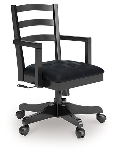 Wildenauer Home Office Desk Chair - Theo's Factory Direct Mattress & Furniture (Columbus, OH)