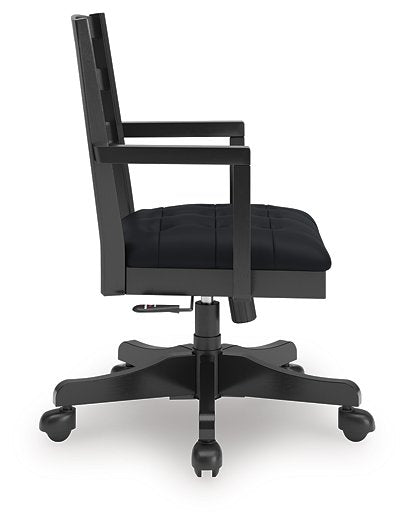Wildenauer Home Office Desk Chair - Theo's Factory Direct Mattress & Furniture (Columbus, OH)