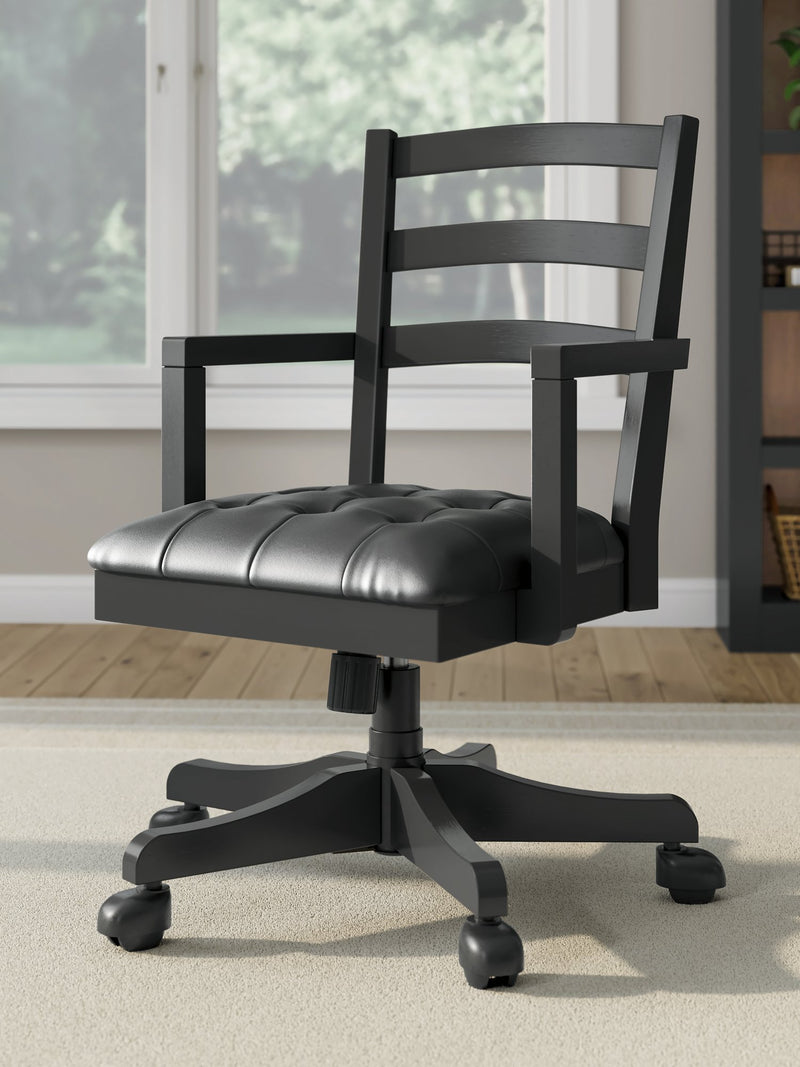 Wildenauer Home Office Desk Chair - Theo's Factory Direct Mattress & Furniture (Columbus, OH)