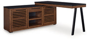 Kallari Credenza with Desk Return - Theo's Factory Direct Mattress & Furniture (Columbus, OH)