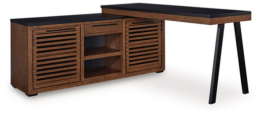 Kallari Credenza with Desk Return - Theo's Factory Direct Mattress & Furniture (Columbus, OH)