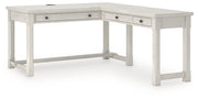 Robbinsdale L-Shaped Home Office Desk - Theo's Factory Direct Mattress & Furniture (Columbus, OH)