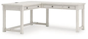 Robbinsdale L-Shaped Home Office Desk - Theo's Factory Direct Mattress & Furniture (Columbus, OH)