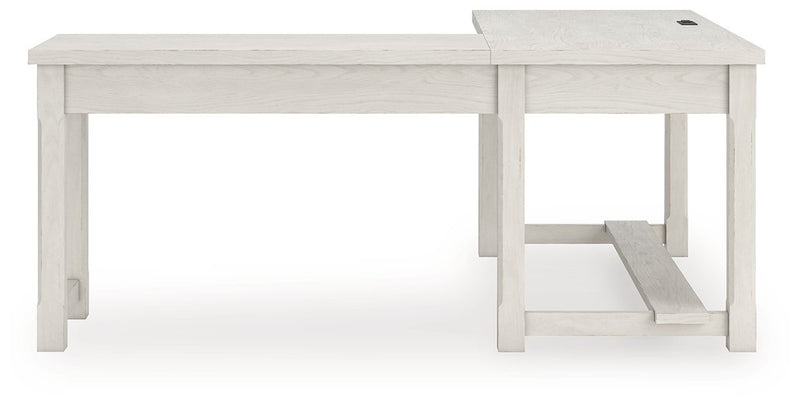 Robbinsdale L-Shaped Home Office Desk - Theo's Factory Direct Mattress & Furniture (Columbus, OH)