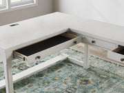 Robbinsdale L-Shaped Home Office Desk - Theo's Factory Direct Mattress & Furniture (Columbus, OH)