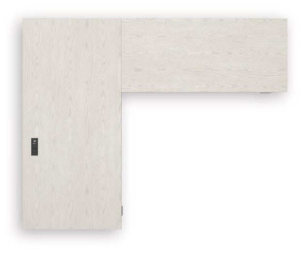 Robbinsdale L-Shaped Home Office Desk - Theo's Factory Direct Mattress & Furniture (Columbus, OH)