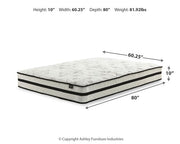 Chime 10 Inch Hybrid 10 Inch Mattress and Pillow - Theo's Factory Direct Mattress & Furniture (Columbus, OH)