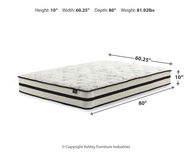 Chime 10 Inch Hybrid Mattress in a Box - Theo's Factory Direct Mattress & Furniture (Columbus, OH)