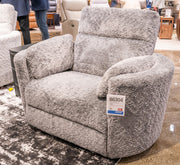 Gosaldo Swivel Power Glider Recliner - Theo's Factory Direct Mattress & Furniture (Columbus, OH)