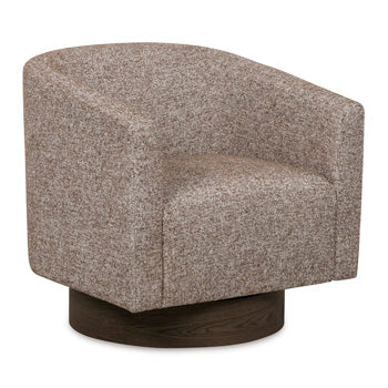 Jorryn Swivel Accent Chair - Theo's Factory Direct Mattress & Furniture (Columbus, OH)