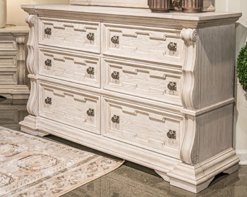 Bruchandi Dresser and Mirror - Theo's Factory Direct Mattress & Furniture (Columbus, OH)