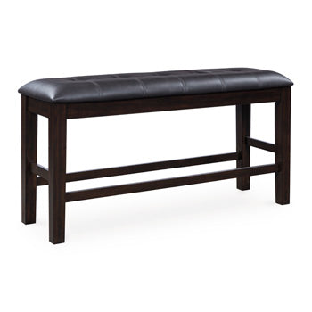 Haddigan Counter Height Dining Bench - Theo's Factory Direct Mattress & Furniture (Columbus, OH)