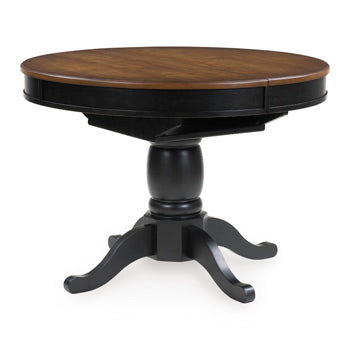 Clorazi Dining Butterfly Extension Table - Theo's Factory Direct Mattress & Furniture (Columbus, OH)