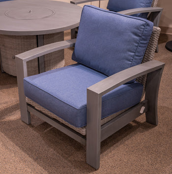 Half Moon Beach Outdoor Spring Lounge Chair - Theo's Factory Direct Mattress & Furniture (Columbus, OH)