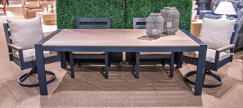 East Beach Outdoor Dining Table - Theo's Factory Direct Mattress & Furniture (Columbus, OH)