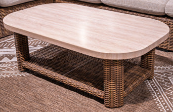 Dolan Creek Outdoor Coffee Table - Theo's Factory Direct Mattress & Furniture (Columbus, OH)