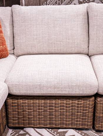 Dolan Creek Outdoor Sectional - Theo's Factory Direct Mattress & Furniture (Columbus, OH)