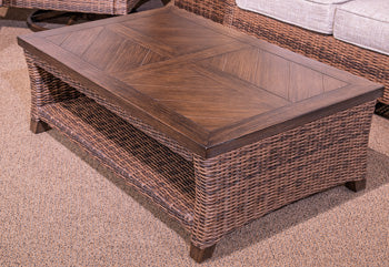 Monterey Point Outdoor Coffee Table - Theo's Factory Direct Mattress & Furniture (Columbus, OH)