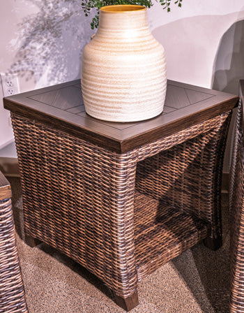 Monterey Point Outdoor End Table - Theo's Factory Direct Mattress & Furniture (Columbus, OH)