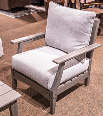 Cove Beach Outdoor Lounge Chair with Cushion - Theo's Factory Direct Mattress & Furniture (Columbus, OH)