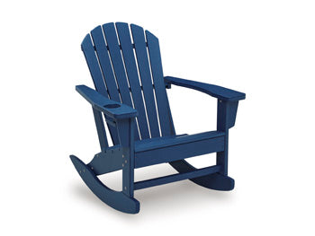 Sundown Shores Outdoor Rocking Chair - Theo's Factory Direct Mattress & Furniture (Columbus, OH)