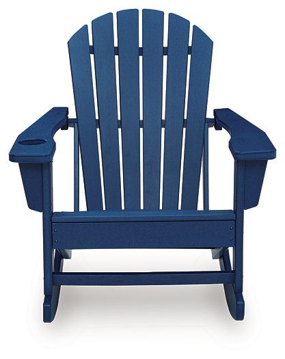 Sundown Shores Outdoor Rocking Chair - Theo's Factory Direct Mattress & Furniture (Columbus, OH)