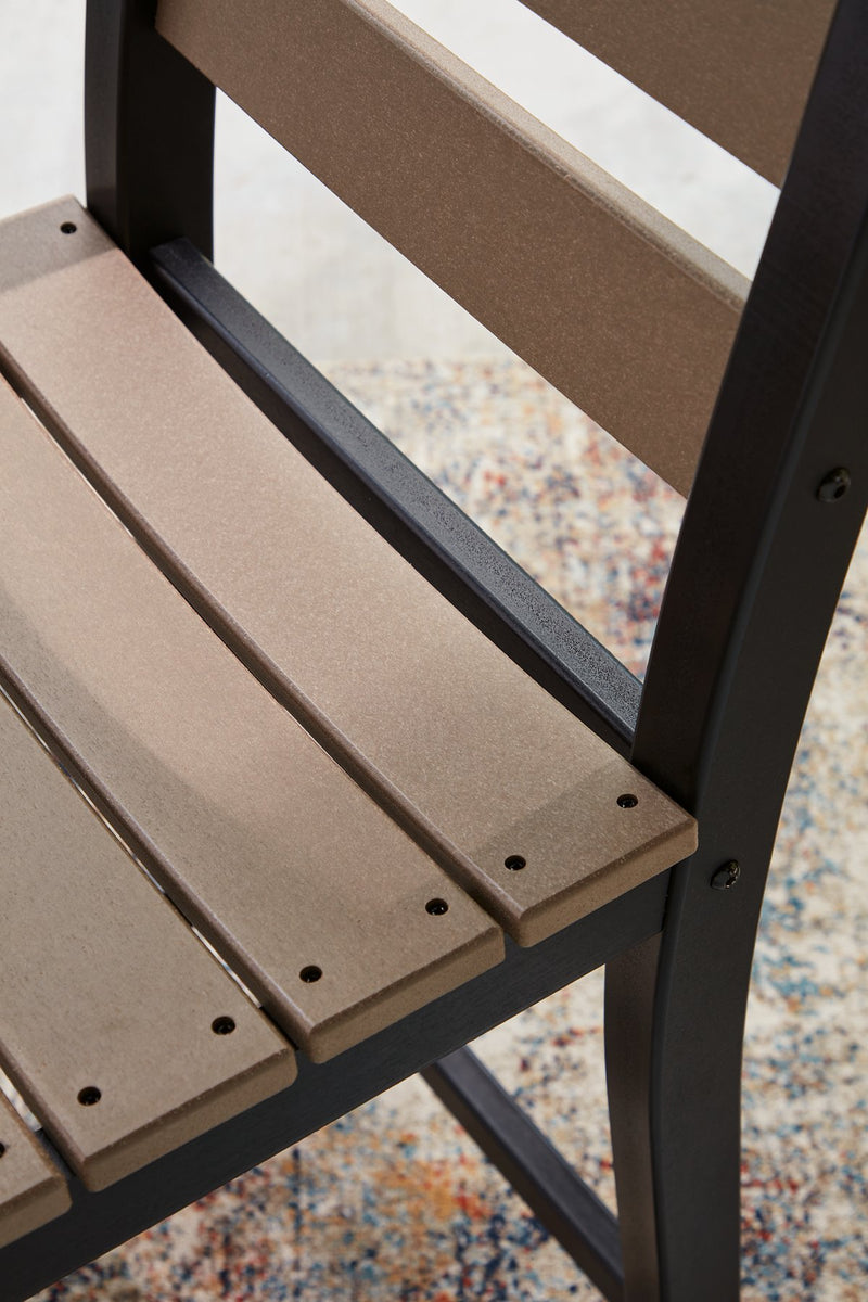 Shoreline Beach Outdoor Counter Table and 2 Barstools - Theo's Factory Direct Mattress & Furniture (Columbus, OH)